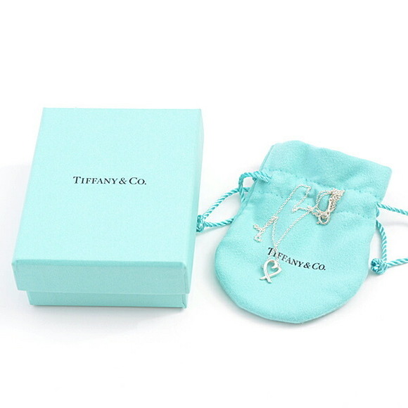 Tiffany Necklace Paloma Picasso Loving Heart Pendant Silver